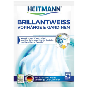 Heitmann Brilliant-Weiss prací přípravek na záclony a závěsy 50g