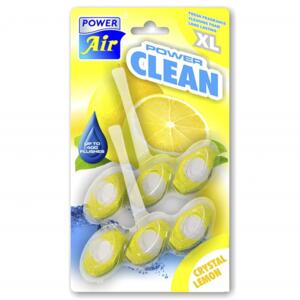Power Clean Crystal Lemon WC blok 2x51g