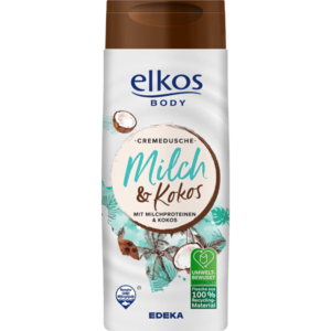 Elkos Sprchový gel kokos a mléko 300ml