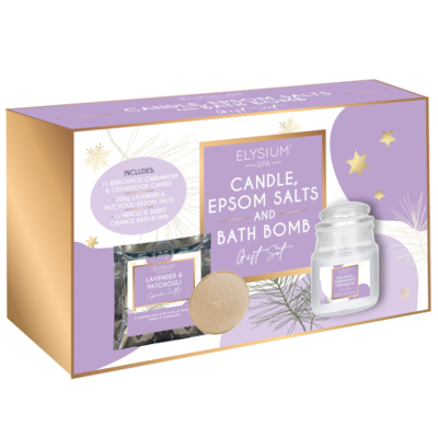 Elysium Spa dárková kazeta Purple 3ks