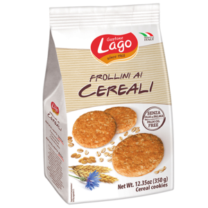 Lago italské celozrnné sušenky Frollini 320g