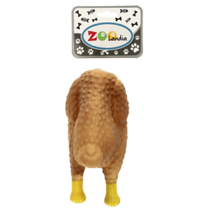 Psí hračka pískací kuře 14cm