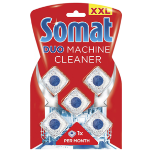Somat DUO caps tablety na čištění myčky v rámci mycího programu 5ks