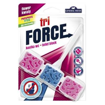 Závěs do WC TRI-FORCE s vůní květin 45g