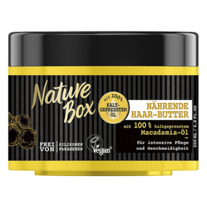 Nature Box výživné vlasové makadamové máslo 200ml