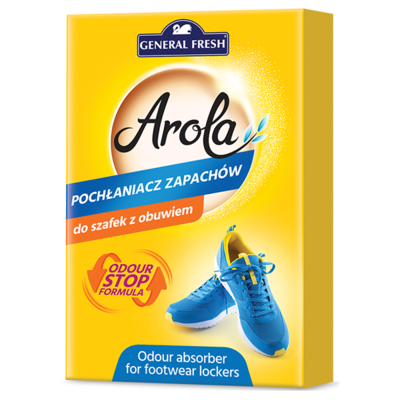 AROLA neutralizér pachů a vlhkosti z bot s aktivním uhlím 2ks