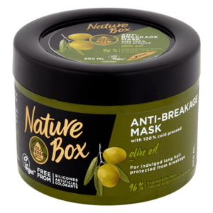 Nature Box obnovující maska ​​na vlasy s olivoým olejem 200ml