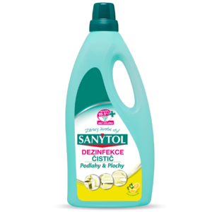 Sanytol univerzální dezinfekční čistič podlahy a ploch s vůní citrusů 1l