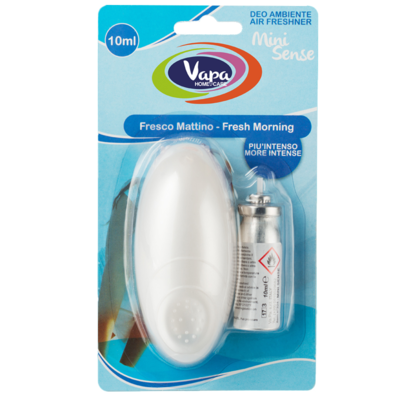 Vapa Mini Sense univerzální bytová vůně s aplikátorem + 10ml náplň, vůně Svěží ráno
