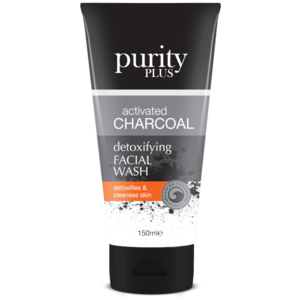 Purity Plus Charcoal mycí gel na obličej s aktivním uhlím 150ml