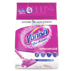 Vanish Oxi Action prášek na čištění koberců 750g
