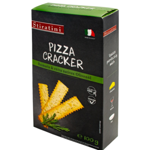 Stiratini Pizza Cracker s rozmarýnem a extra olivovým olejem 100g
