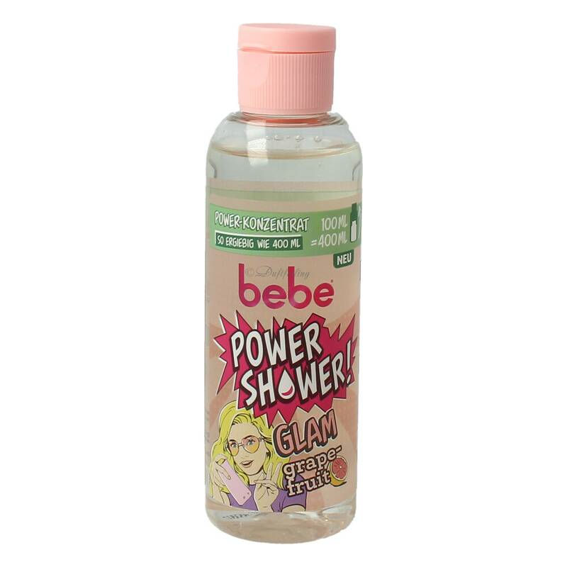 Bebe Power sprchový koncentrát Glam grapefruit 100ml=400ml