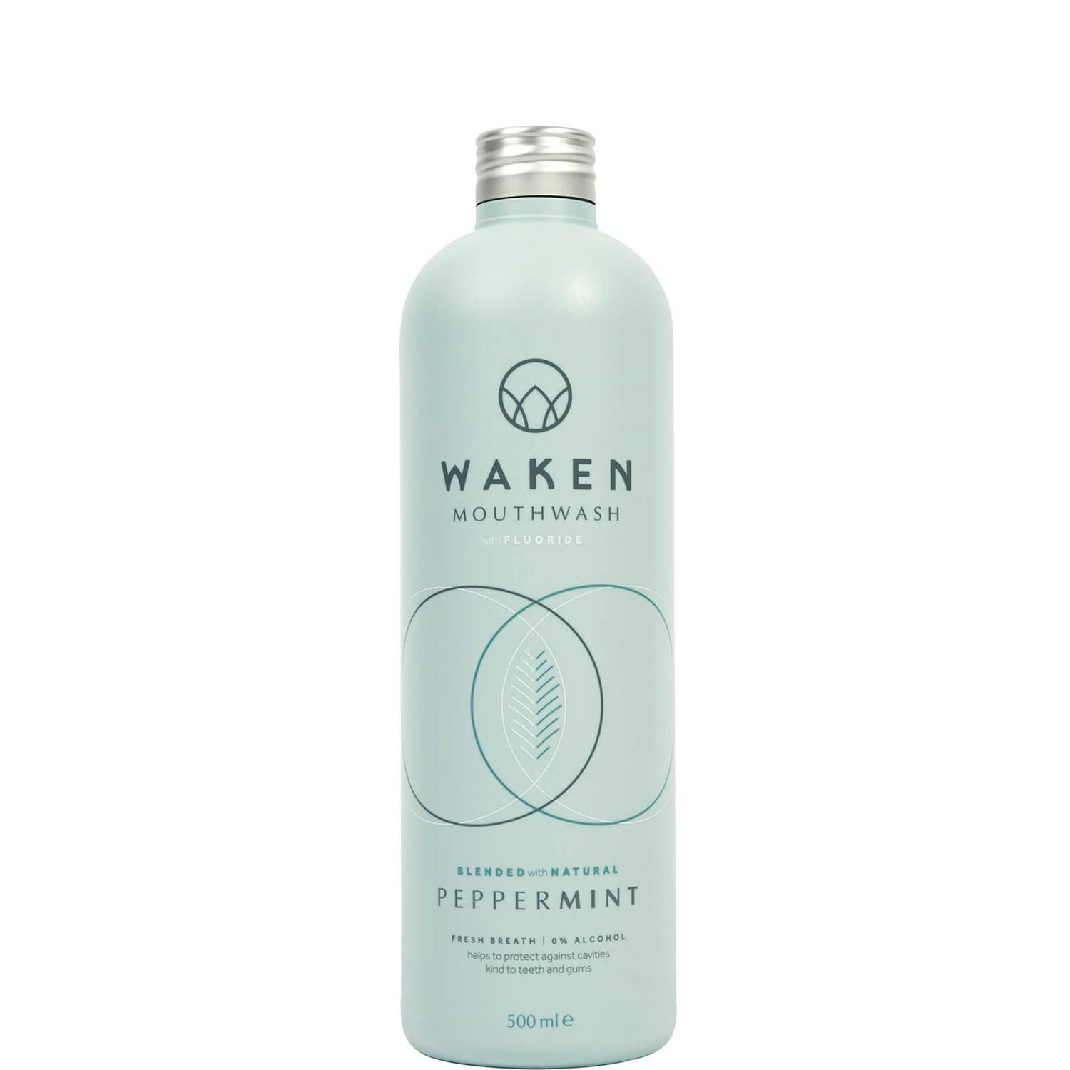 Waken veganská ústní voda Peppermint 500ml