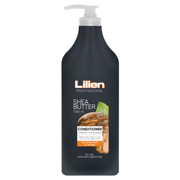 Lilien Professional kondicionér pro suché a poškozené vlasy s Shea Butter 1000ml