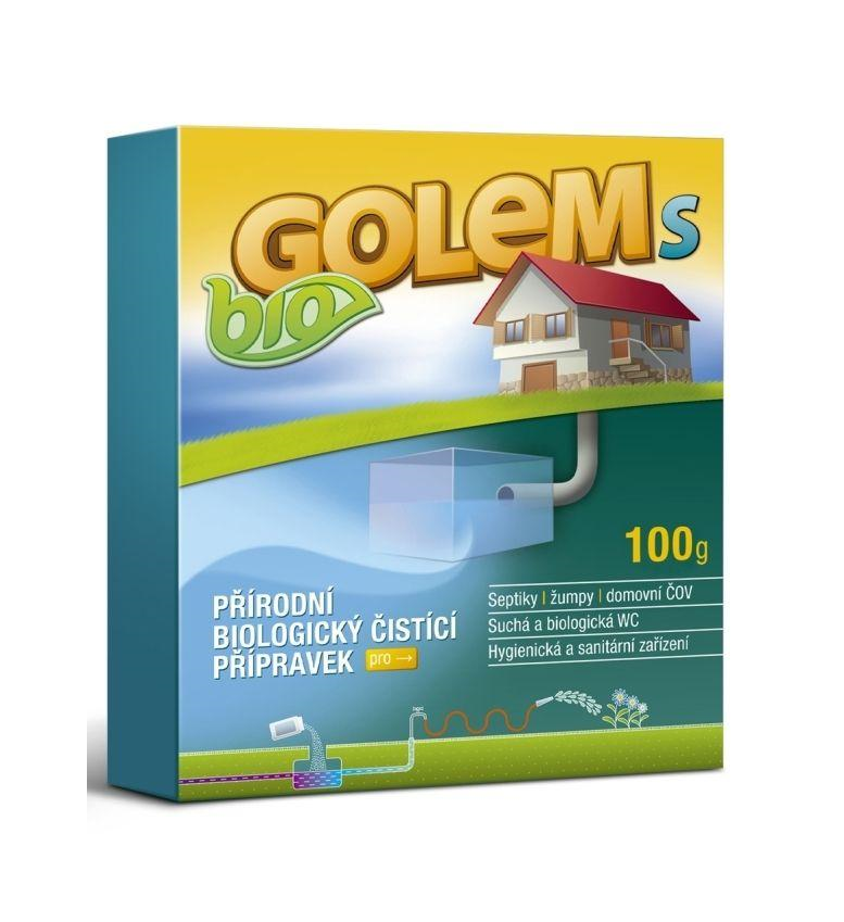 BIO GOLEM biologický aktivátor septiků a žump 100g