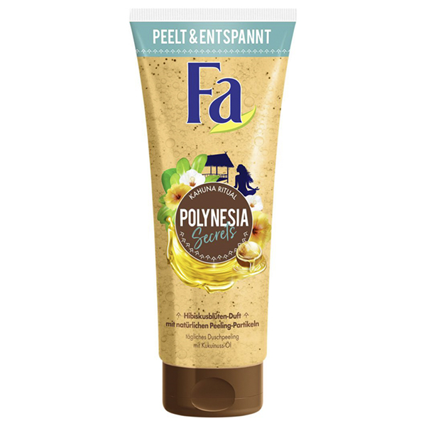 Fa sprchový gel s peelingem Polynesia Secrets, 200ml