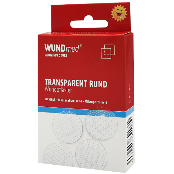WUNDmed Kruhová náplast transparentní 20 ks