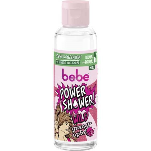 Bebe Power sprchový koncentrát divoké granátové jablko 100ml=400ml