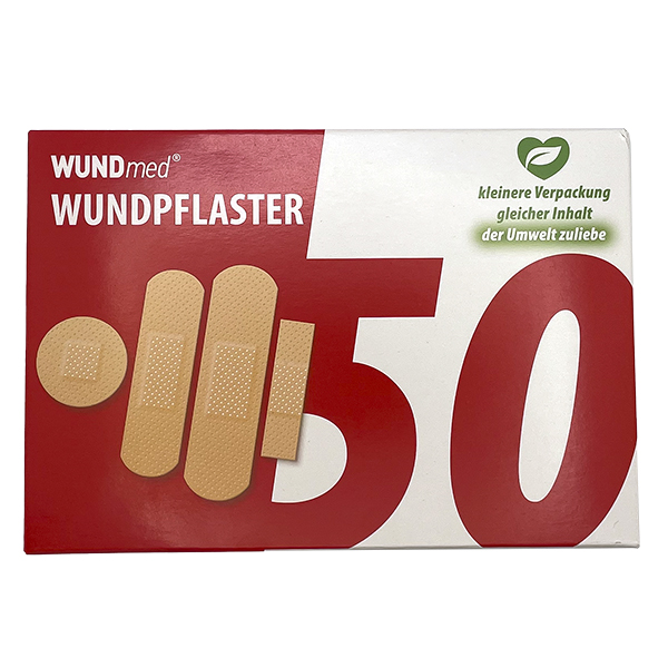 Wundmed Mix náplastí 4 druhy 50 ks