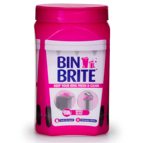 Bin Brite Prášek neutralizující pach z koše Berry Blast 500g