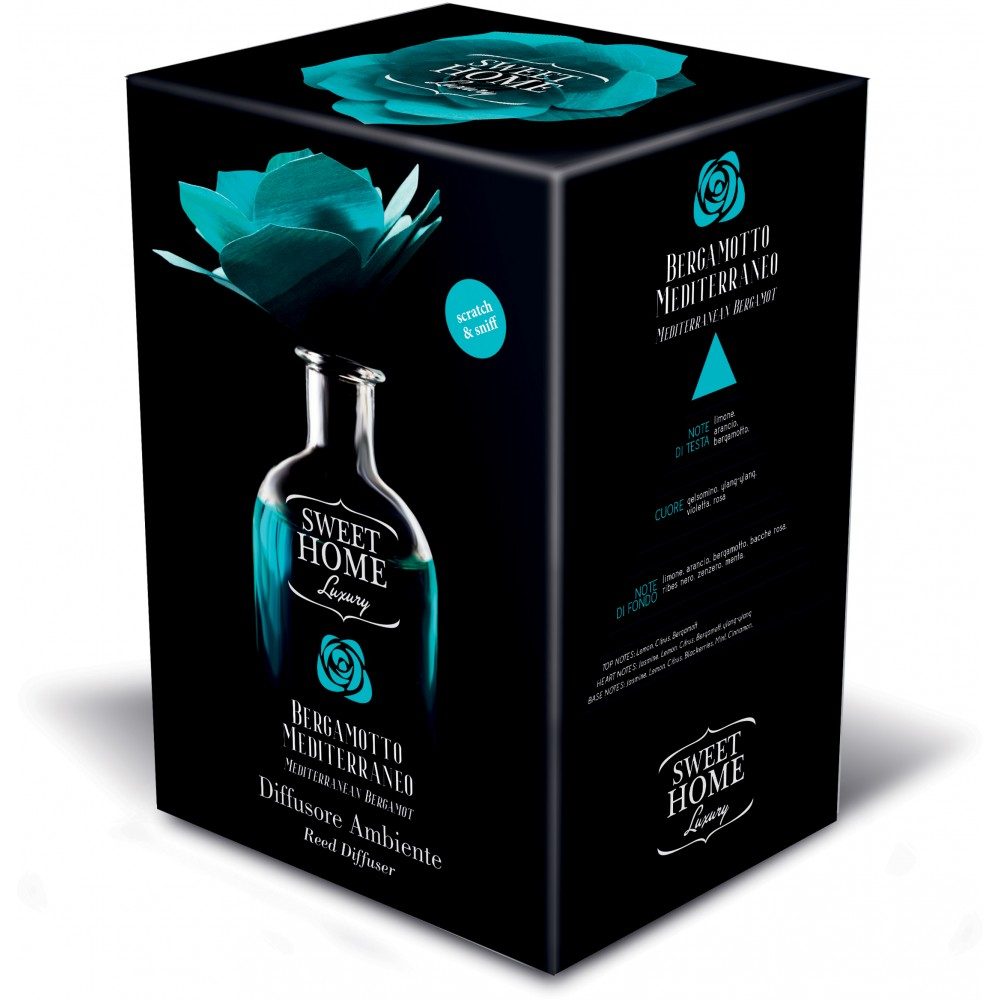Sweet Home Collection Parfémovaný difuzér Mediterranean Bergamot 250 ml Sweet Home Collection Parfémovaný difuzér Mediterranean Bergamot 250 ml