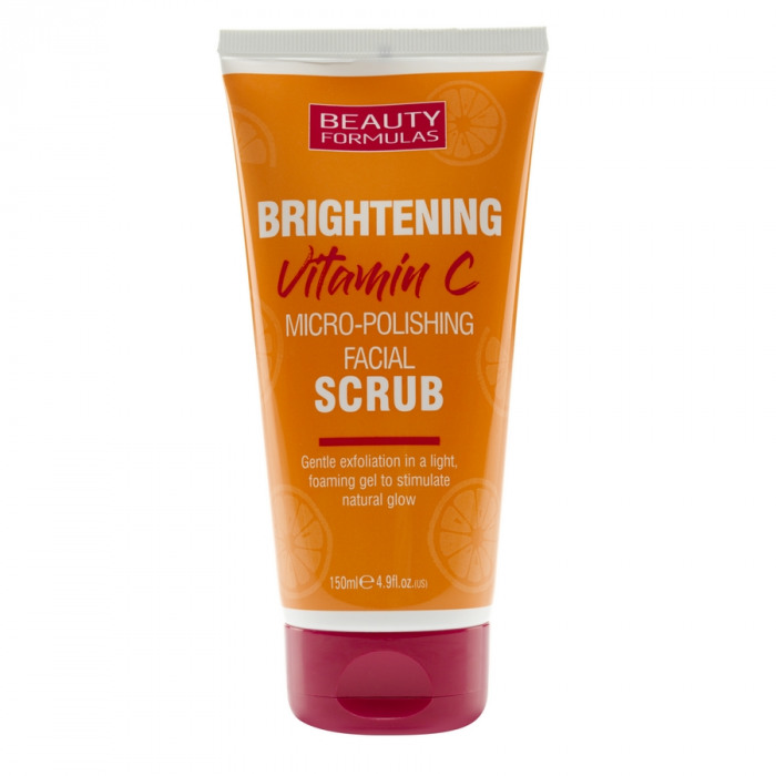 Beauty Formulas pleťový scrub Vitamin C 150ml