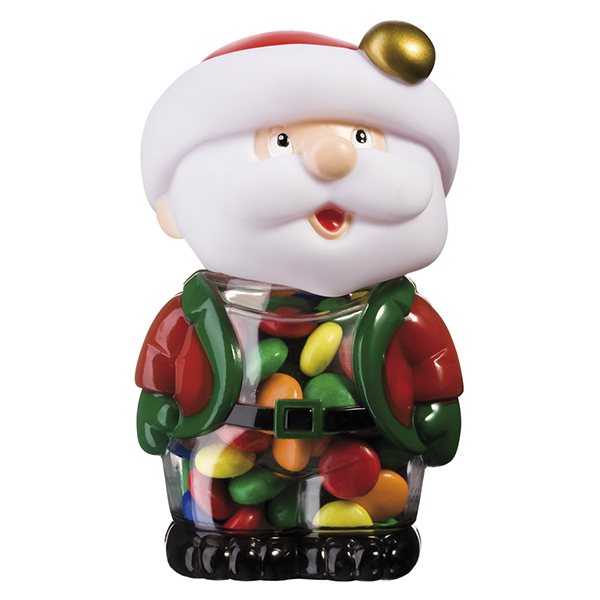 Christmas figurka Santa - pokladnička s ovocným dražé 110g Christmas figurka Santa - pokladnička s ovocným dražé 110g