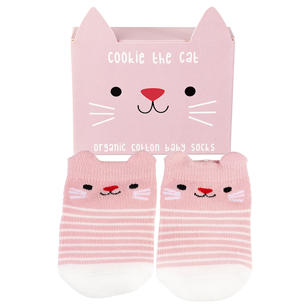 Rex London Dárkové balení dětských ponožek Cat 1 pár