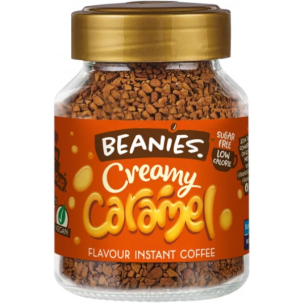 Beanies ochucená instatní káva Creamy Caramel 50g