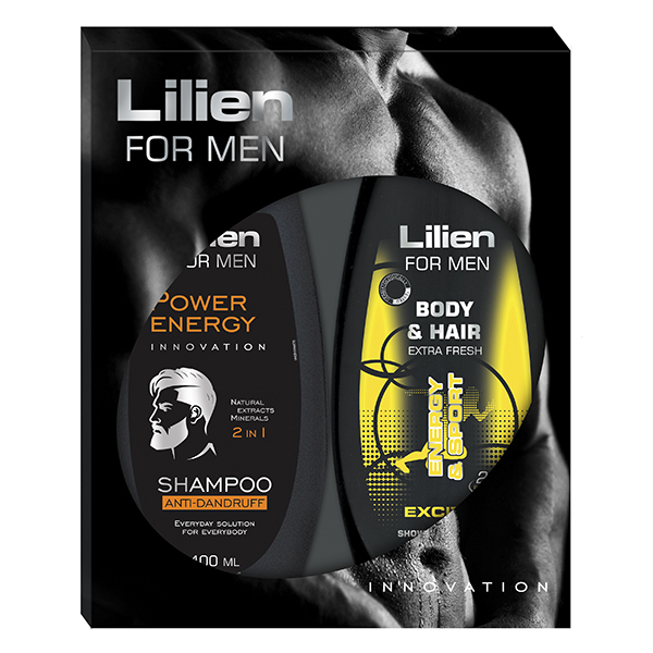 Lilien for Men Exciter dárková sada, 2x400ml