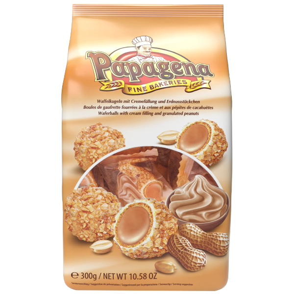 Papagena Arašídové kuličky 300g Papagena Arašídové kuličky 300g