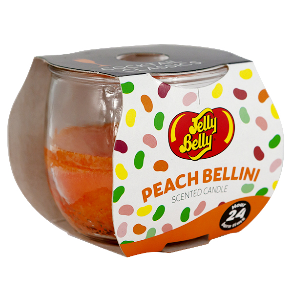 Jelly Belly Peach Bellini vonná svíčka 85g