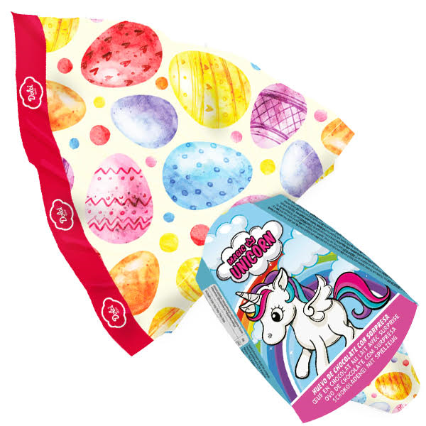 Magic Unicorn XXL čokoládové vejce s překvapením 120g Magic Unicorn XXL čokoládové vejce s překvapením 120g
