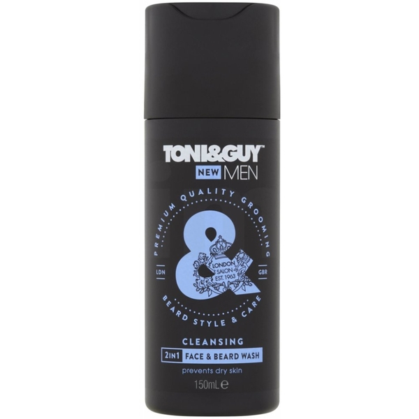 Toni&Guy šampon na vousy a obličej (Cleansing 2-in-1 Face & Beard Wash) 150 ml