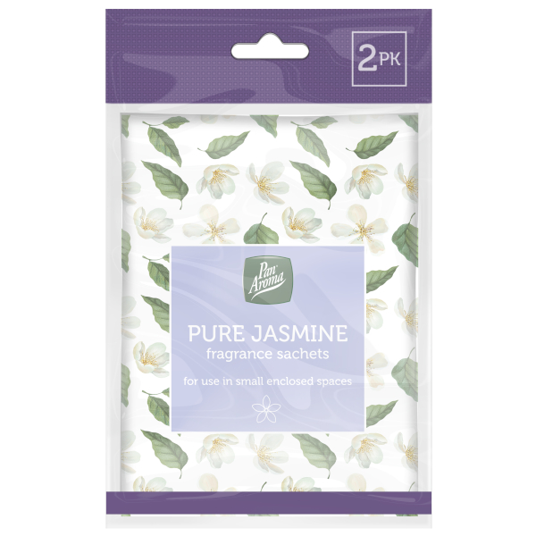 PanAroma vonný sáček Pure Jasmine do šatníku, botníku nebo vozidla 2ks