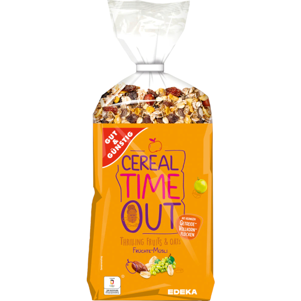 Gut & Günstig Ovocné müsli se 32% ovoce 1000 g