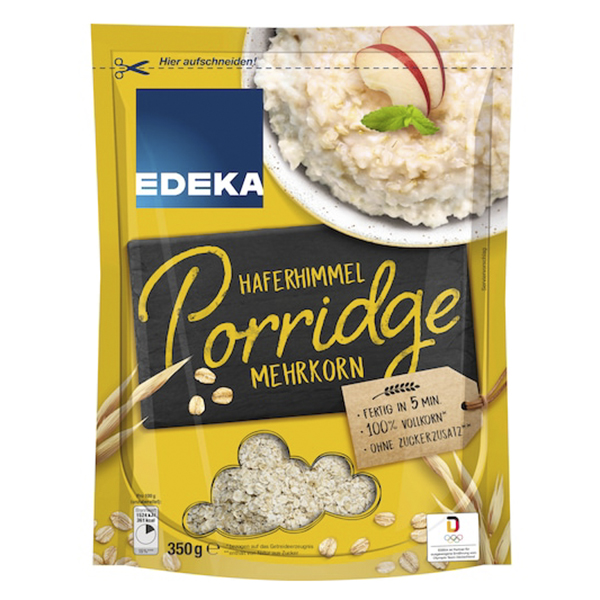 Porridge ovesné vločky vícezrnné PREMIUM 350g