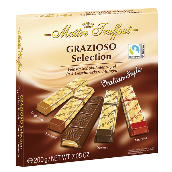 Maitre Truffout Grazioso Selection "Italian Style" 200 g Maitre Truffout Grazioso Selection "Italian Style" 200 g