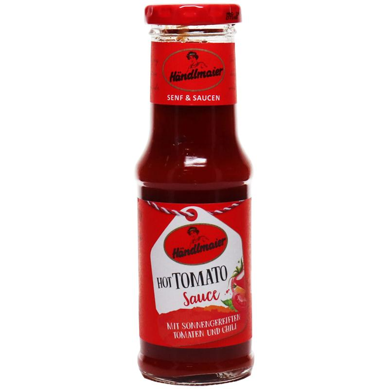 Händelmaier Hot Tomato Sauce ostrá rajčatová omáčka 200ml