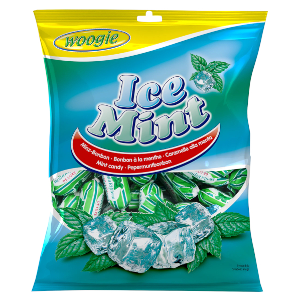 Woogie bonbony Ice Mint 170g Woogie bonbony Ice Mint 170g
