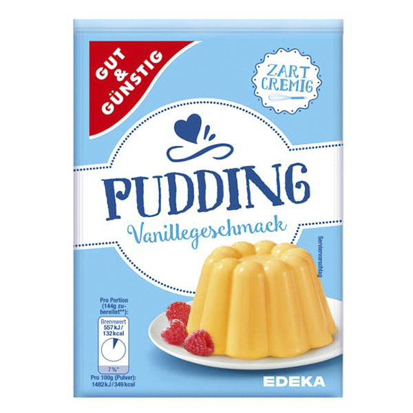 GG Vanilkový puding 5x37g