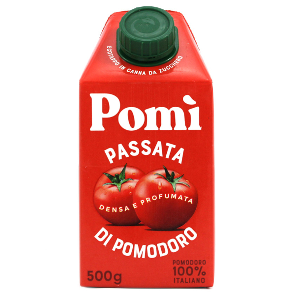 Pomi rajčatová passata v prakticém balení 500ml