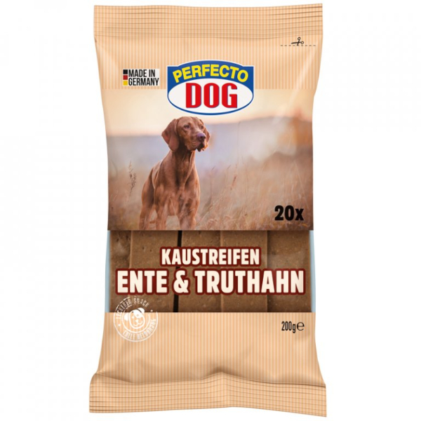 Perfecto Dog plátky krůta + kachna 20 ks / 200g