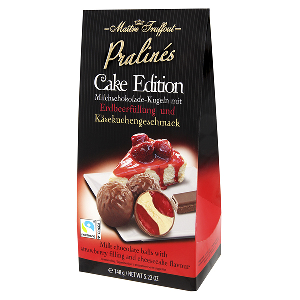 Maitre Truffout Pralinky jahodový cheesecake 148 g