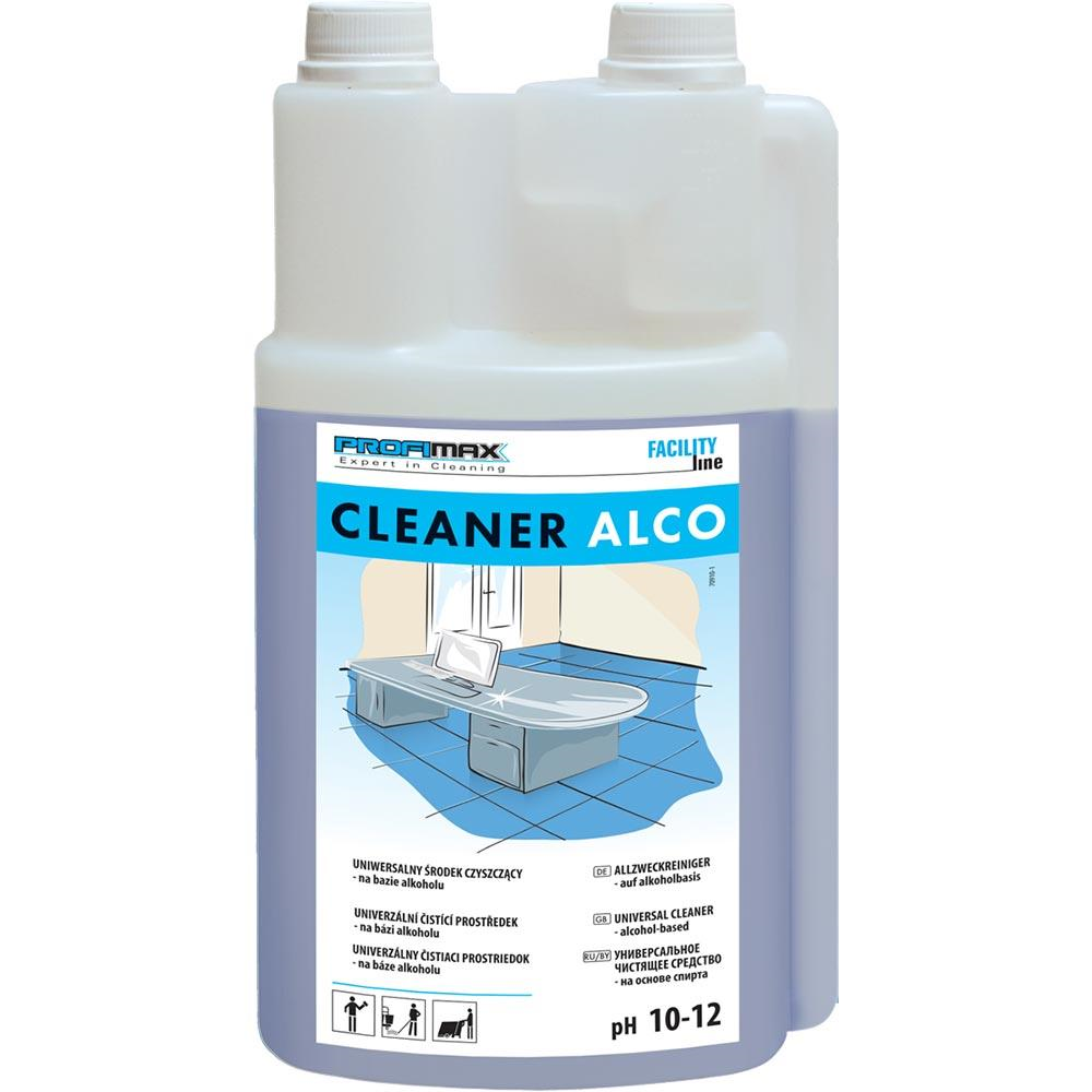 Alco cleaner hygienický čistič s alkoholem modrý 1l