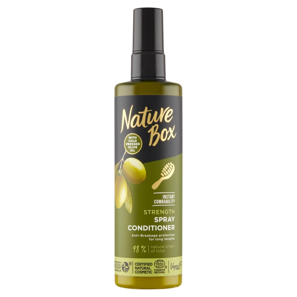 Nature Box neoplachovací balzám na posílení vlasů s olivovým olejem 200ml