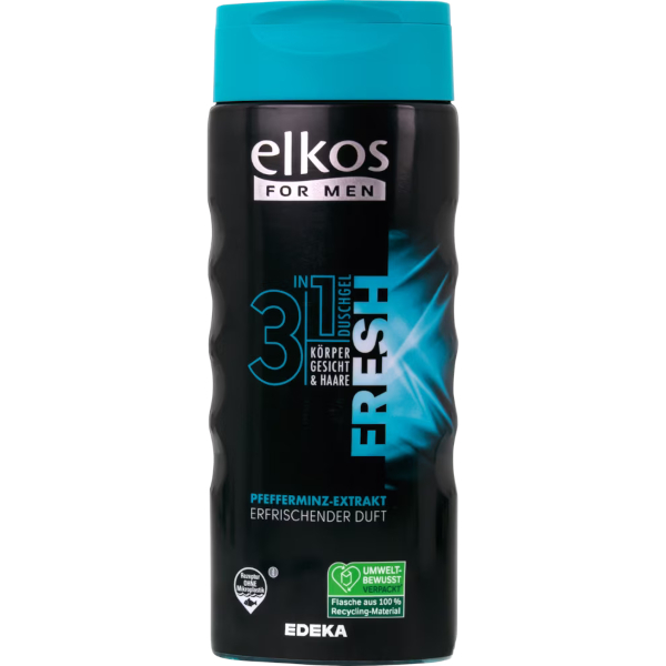 Elkos Men Fresh 3v1 sprchový gel 300 ml