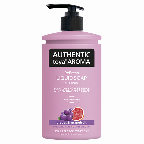 AUTHENTIC toya AROMA grapes grapefruit tekuté mýdlo 400ml