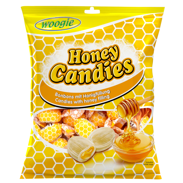 Woogie bonbony Honey 150g Woogie bonbony Honey 150g